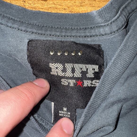 Riff Stars ZZ Top Band T-Shirt Med 24x23.5 - Picture 3 of 3